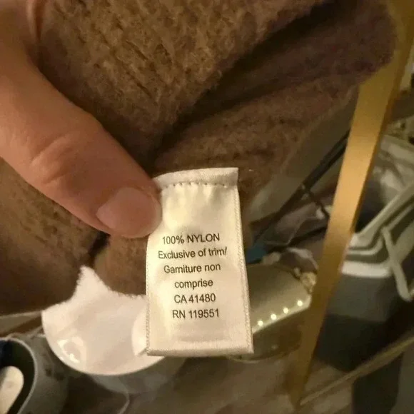 Gentle Fawn Cozy Plush Shaugnessey fleece fuzzy sweater L - Picture 9 of 13